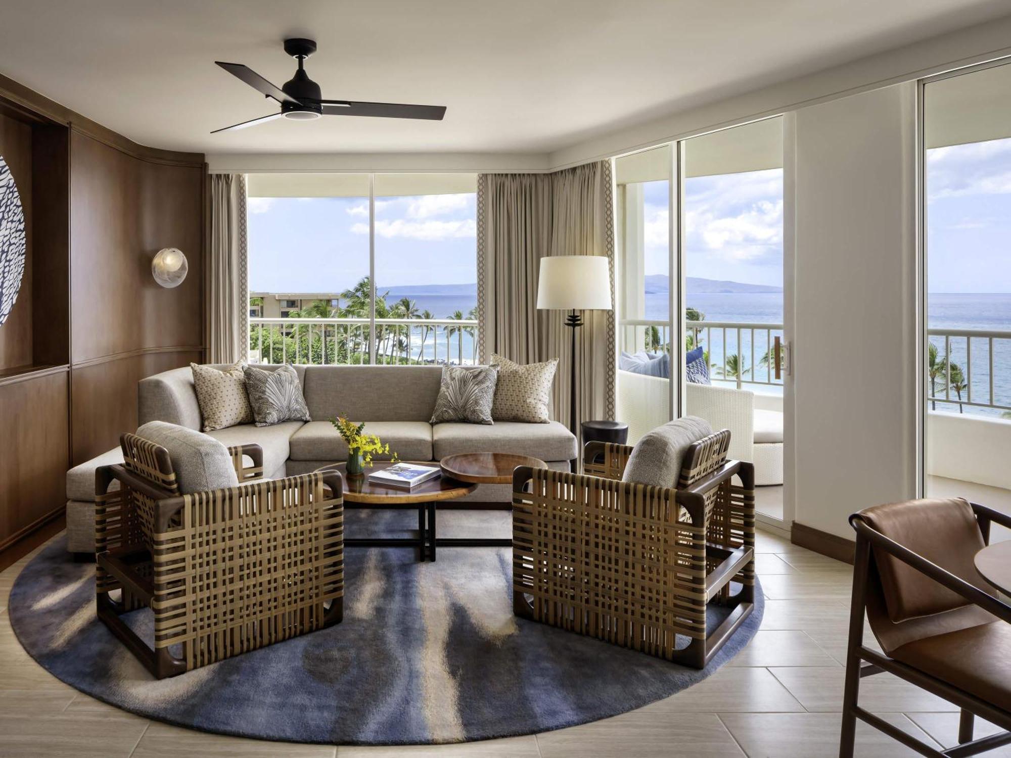 Suite Kilohana Angolare King con Divano Letto e Vista Oceano